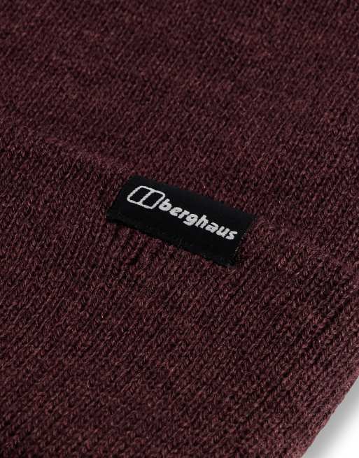 Berghaus Inflection beanie in dark purple, 3 of 4