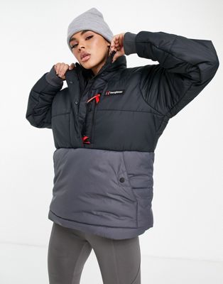 Berghaus Insulated Smock puffer jacket in black
