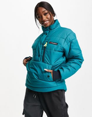 Berghaus Insulated Smock puffer jacket in blue