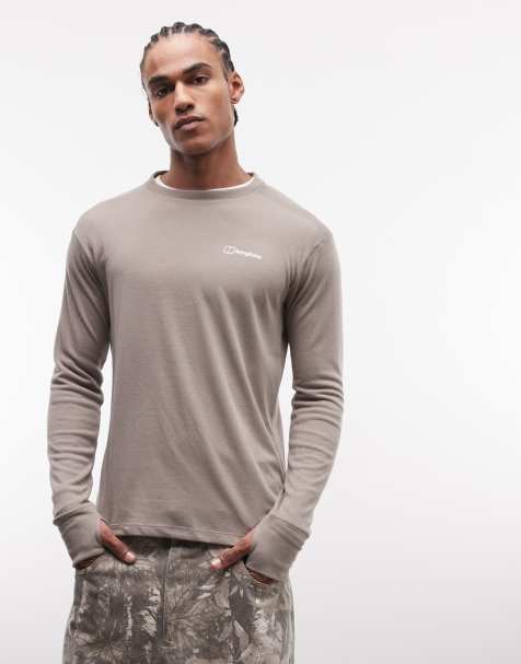 Berghaus Ivyhill crew top in stone - view 1