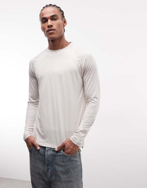 Berghaus Ivyhill light long sleeve tech t-shirt in stone - view 1
