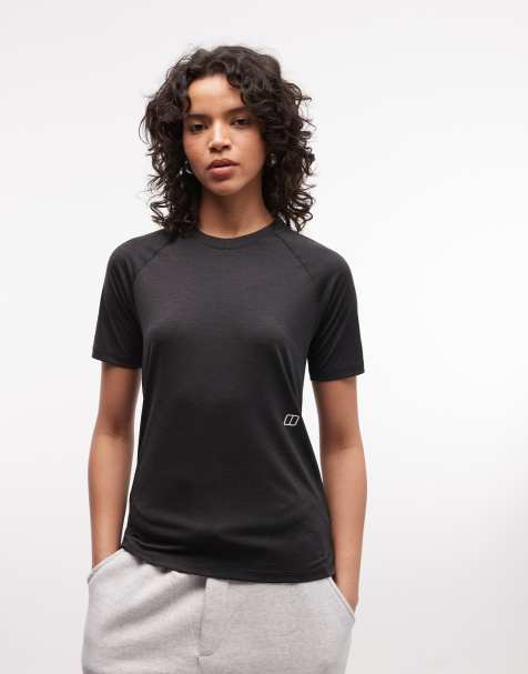 Berghaus Ivyhill light tech t-shirt in black