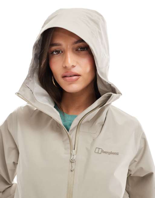 Berghaus Jackets ashberry gore-tex waterproof jacket in taupe ASOS