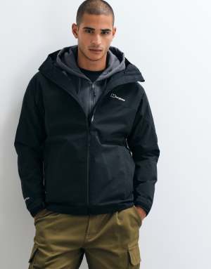 Berghaus Kielder interactive gore-tex jacket in jet black