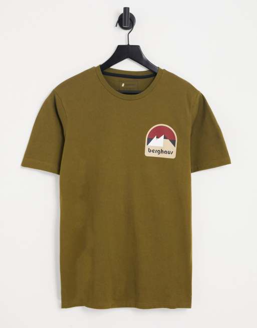  Berghaus Kunchenjunga t-shirt in khaki 