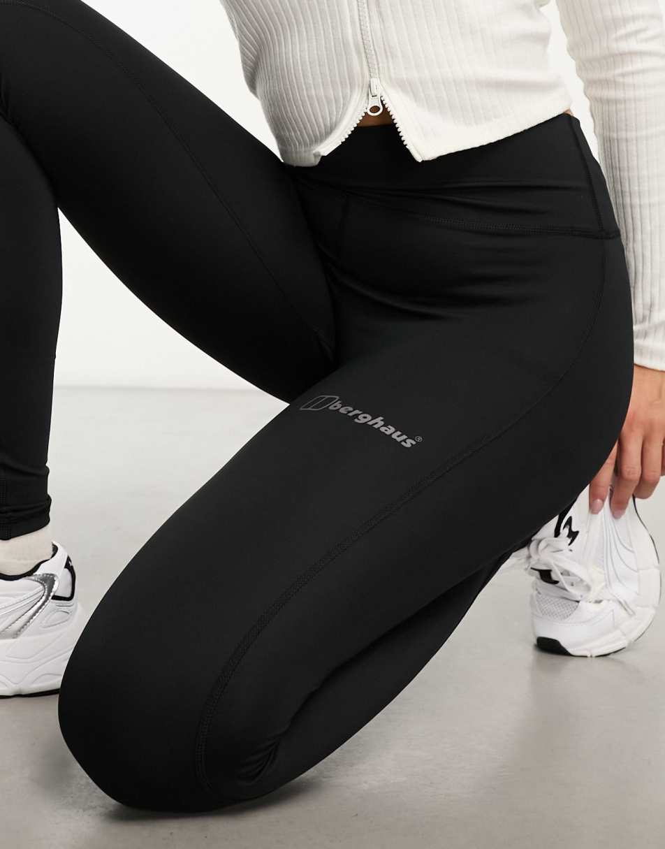 Hollister flared legging in black