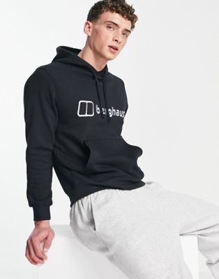 Berghaus Logo hoodie in black - ASOS Price Checker