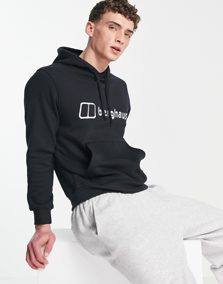 Berghaus Logo hoodie in black