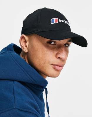 Berghaus Logo Recognition cap in black - ASOS Price Checker