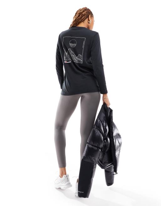 Off The Shoulder Long Sleeve T Shirt And Legging Set