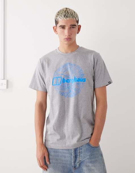 Berghaus Map of the toon tee in grey