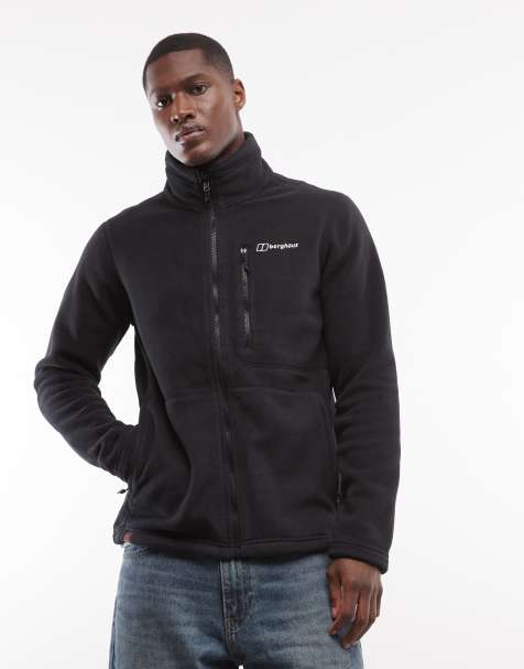 Berghaus Men's activity interactive polartec fleece in black - view 1