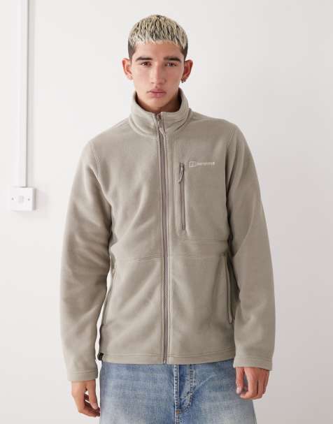 Berghaus Men's activity interactive polartec fleece in brown - view 1