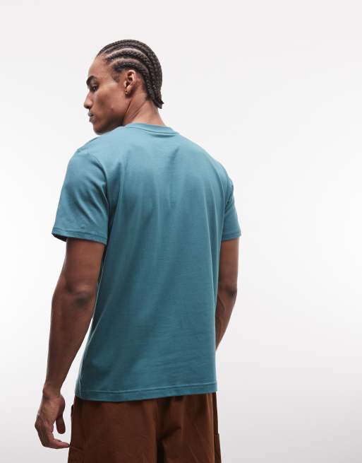 Berghaus Men's berghaus classic logo t-shirt in green, 3 of 5