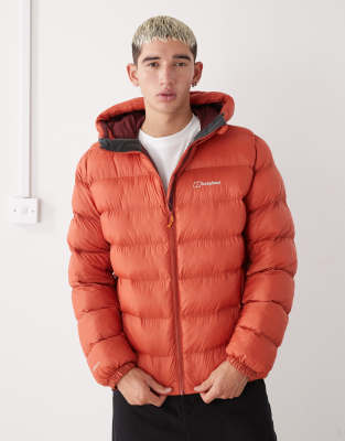 Berghaus Men's ewden jacket in orange
