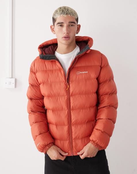 Berghaus Men's ewden jacket in orange - view 1