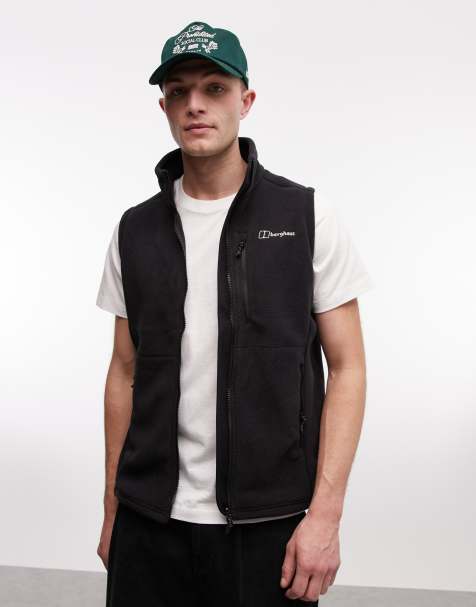 Berghaus Men's prism interactive polartec fleece gilet in black - view 1