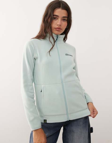 Berghaus Midlayer women's prism 2.0 micro interactive full zip in light green - view 1