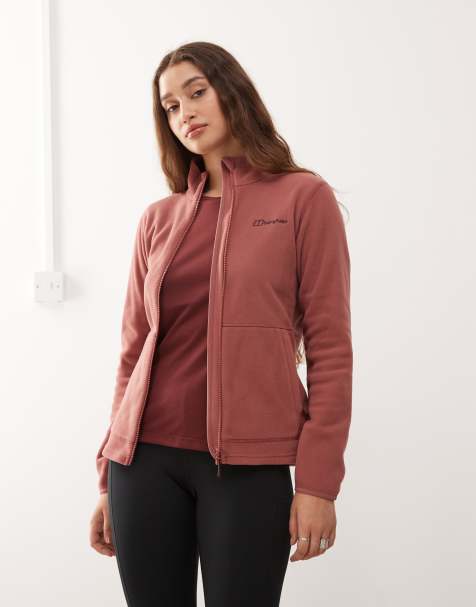 Berghaus Midlayer women's prism 2.0 micro interactive full zip in red - view 1