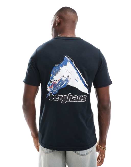 Berghaus Mountain Art Short Sleeve T-Shirt in black