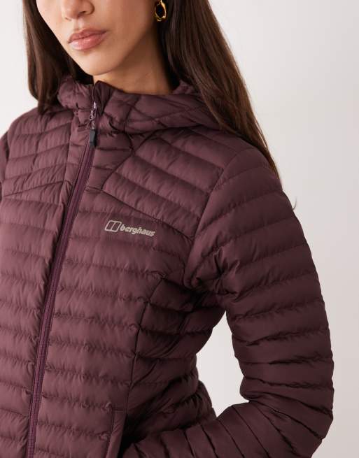 Berghaus Nula micro insulated jacket in dark purple, 2 of 4
