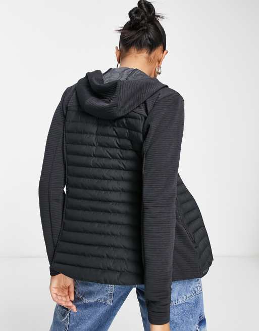 Berghaus Nula Micro water resistant hybrid insulated jacket in black, 2 of 4