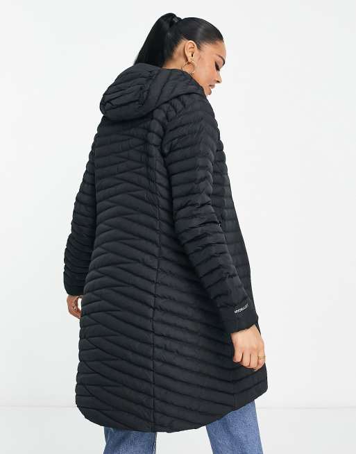 Micro touch water resistant store quilted jacket