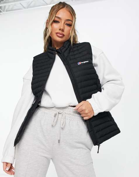 Berghaus Nula Micro water resistant padded gilet in black - view 1