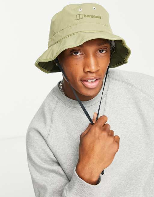 Berghaus Ortler Boonie bucket hat in khaki | ASOS