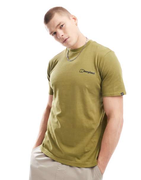 Berghaus Oversized Logo Short Sleeve T-Shirt in green - view 1
