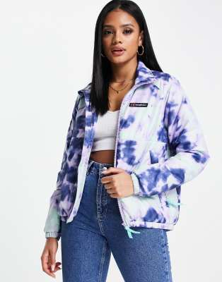 Berghaus Paviark jacket in purple tie dye - ASOS Price Checker