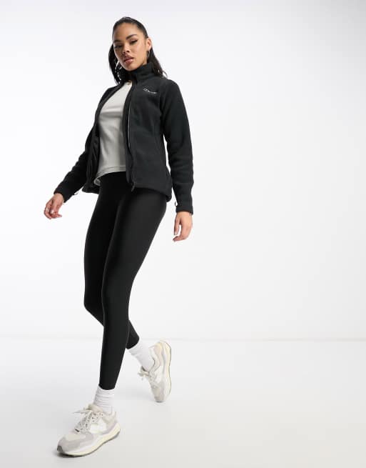 Berghaus Prism fitted zip up fleece in black, 4 of 4