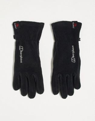 Berghaus Prism fleece gloves in black