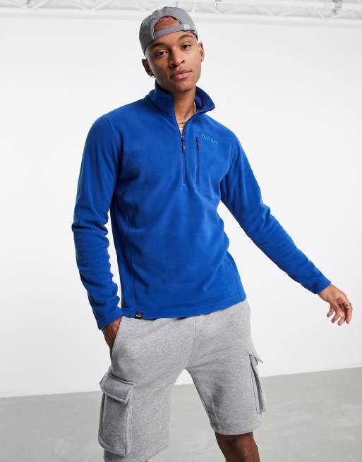 Berghaus Prism Micro half zip fleece in blue