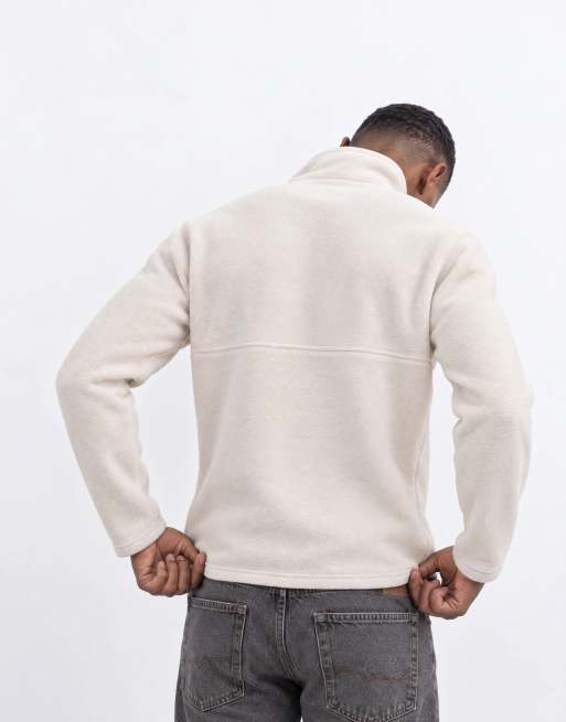 Berghaus Prism polartec half zip fleece in stone, 8 of 9