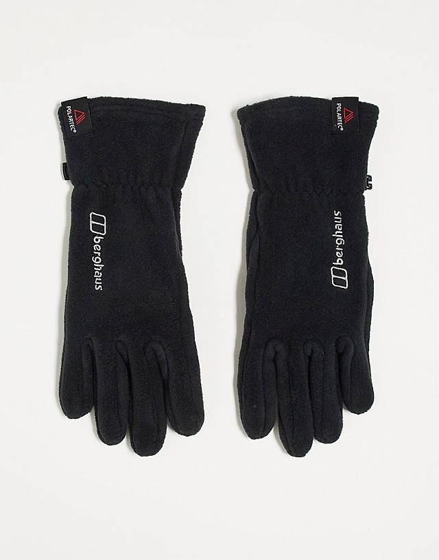 Berghaus - prism touchscreen fleece gloves in black