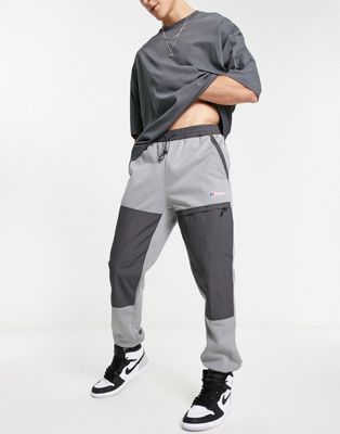 Berghaus Reacon panel joggers in grey and black