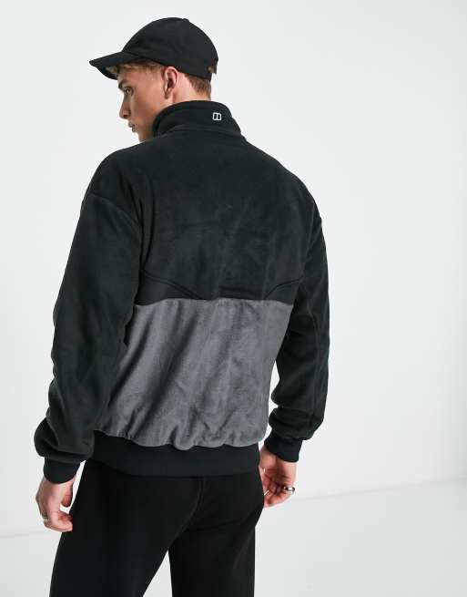 Berghaus Retorise full zip in fleece in black, 2 of 4