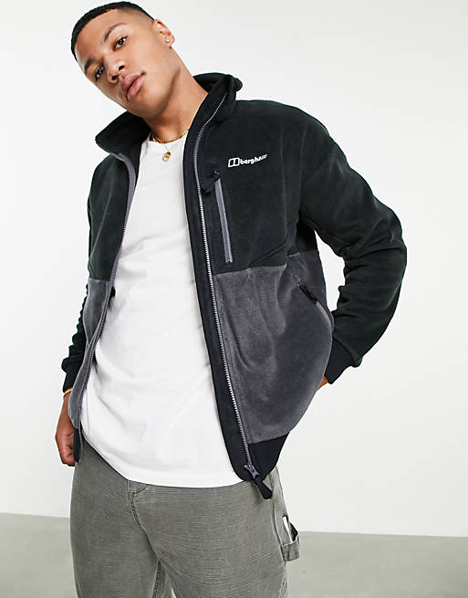 Berghaus Retrorise jacket in black/grey