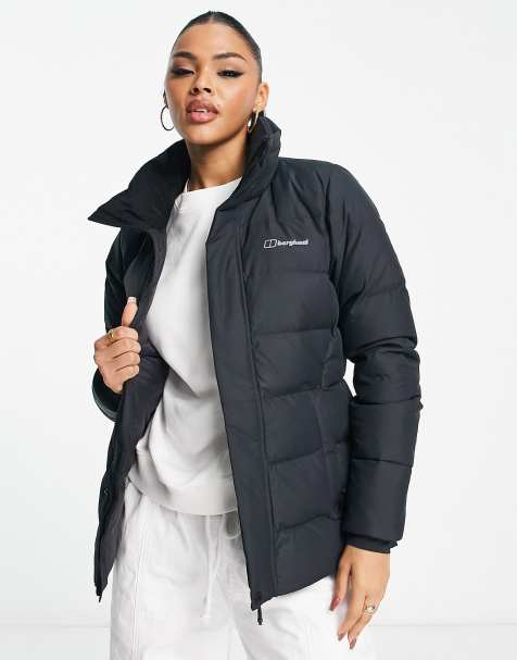 ASOS DESIGN Petite washed faux leather bomber jacket in black