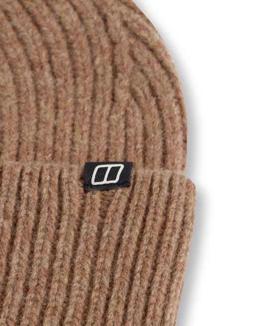 Berghaus Sensura beanie in light brown, 3 of 4