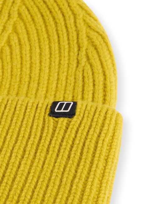 Berghaus Sensura beanie in yellow, 3 of 4