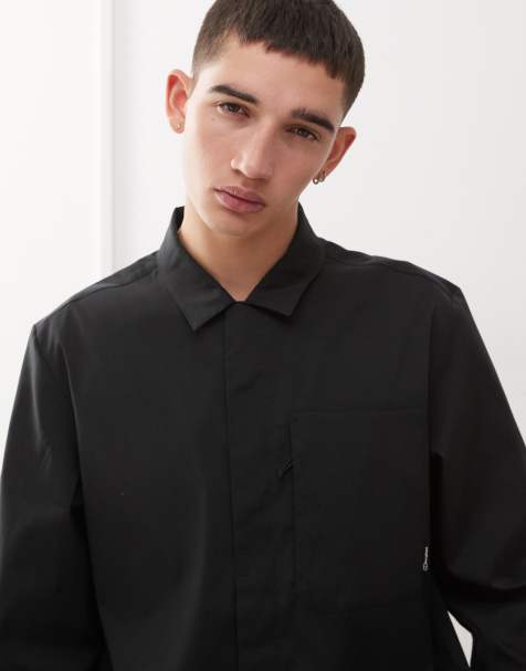Berghaus Shirt explorer long sleeve overshirt in black - view 1