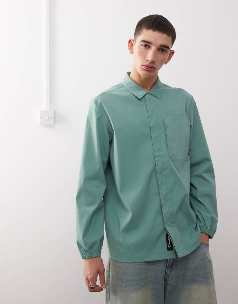 Berghaus Shirt explorer long sleeve overshirt in light terrain