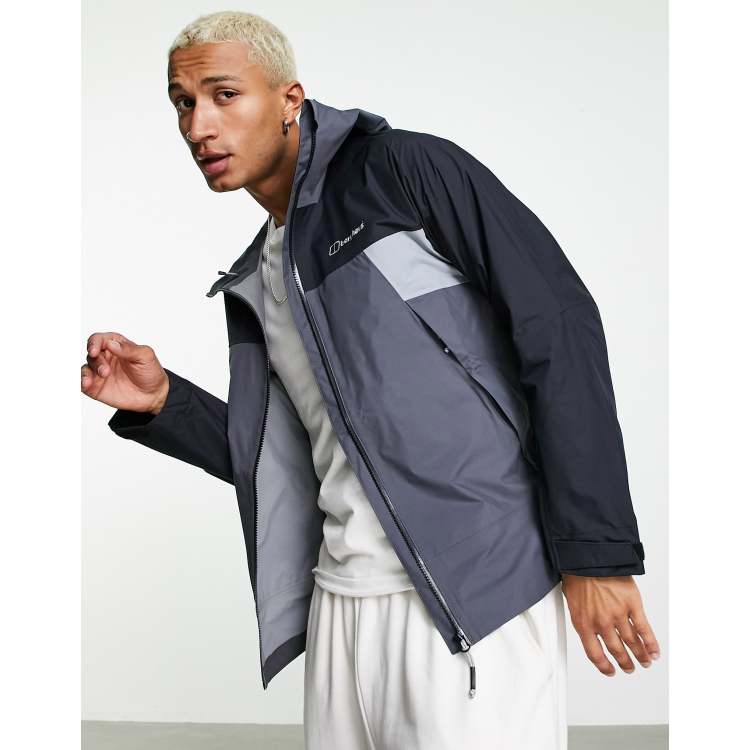 Berghaus Sky Hiker jacket in black grey ASOS