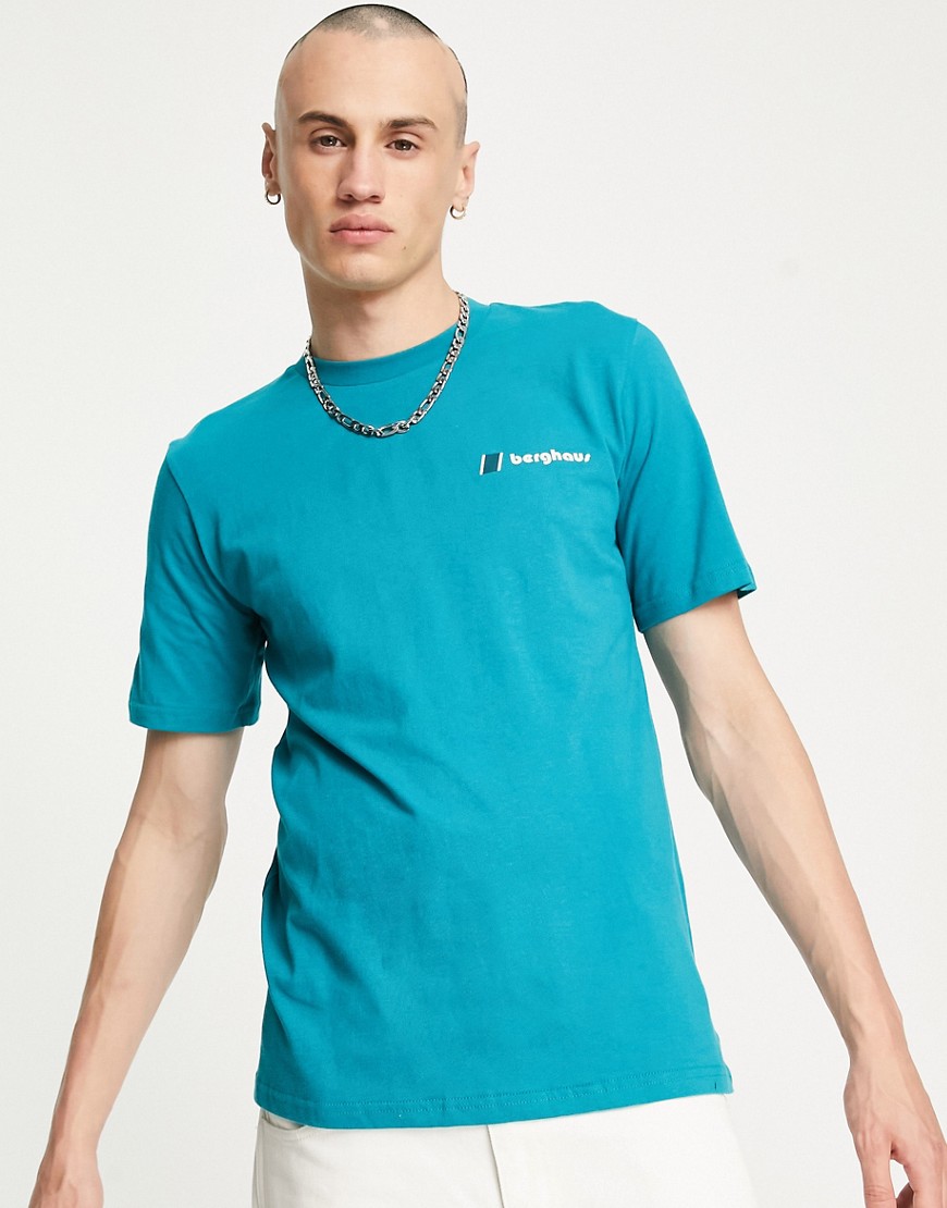 Skyline Lhotse - T-shirt color petrolio-Blu - Berghaus T-shirt donna  - immagine2