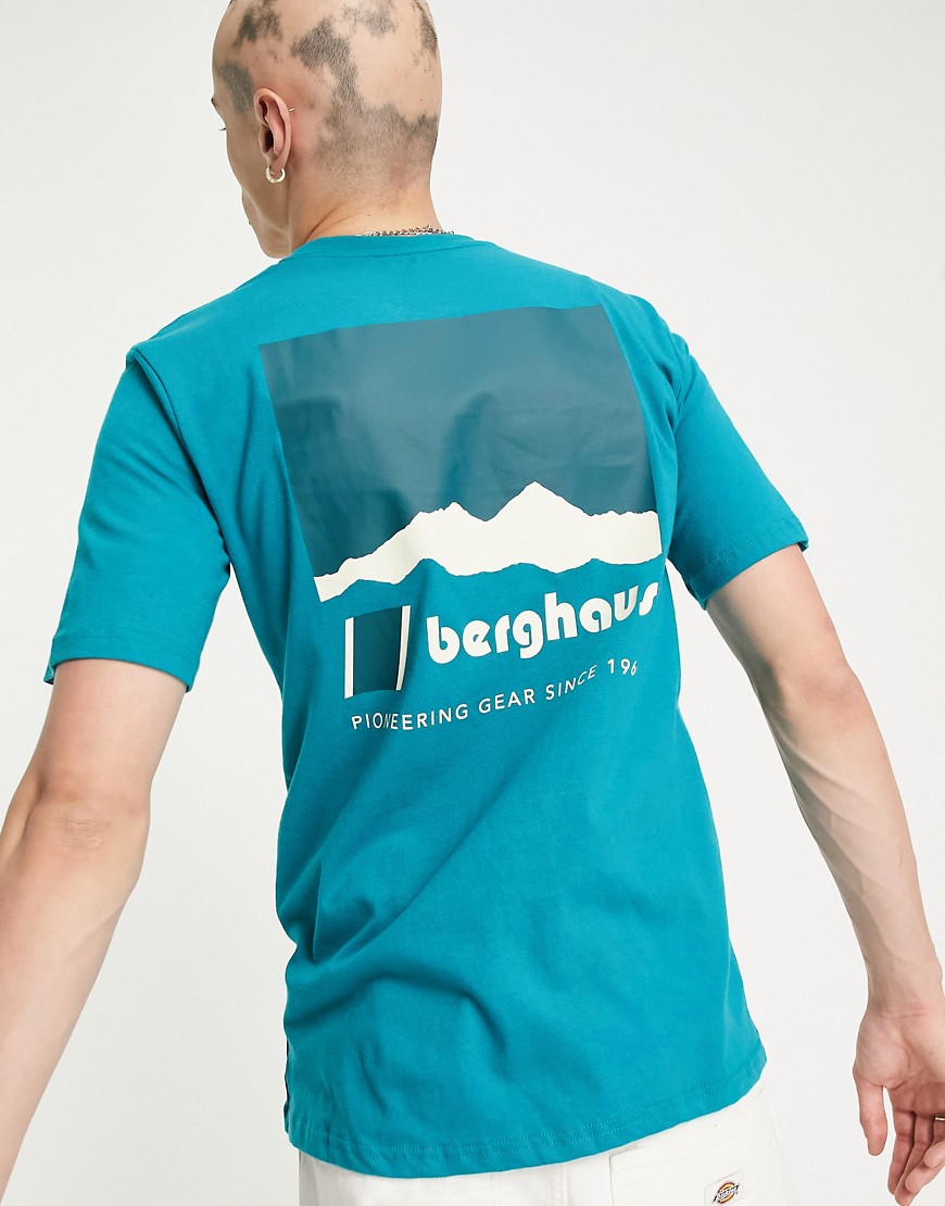 Skyline Lhotse - T-shirt color petrolio-Blu - Berghaus T-shirt donna  - immagine1