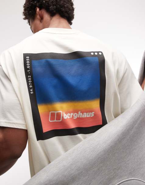 Berghaus Solar omber t-shirt in light grey - view 1