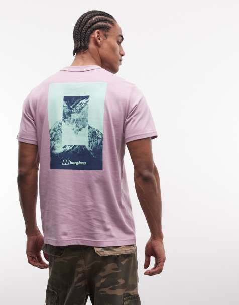 Berghaus Subsection essential t-shirt in light purple - view 1