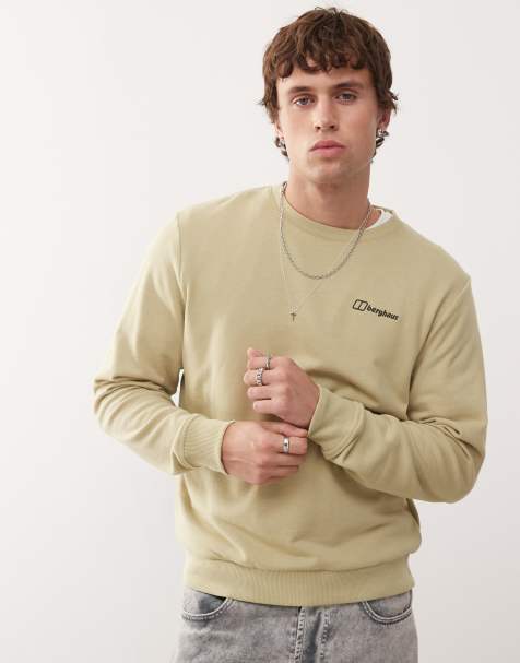 Berghaus Sweatshirt logo crew light sweatshirt in breeze - view 1